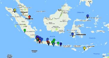 Map Location (Google Map) Special Course Program Nomor